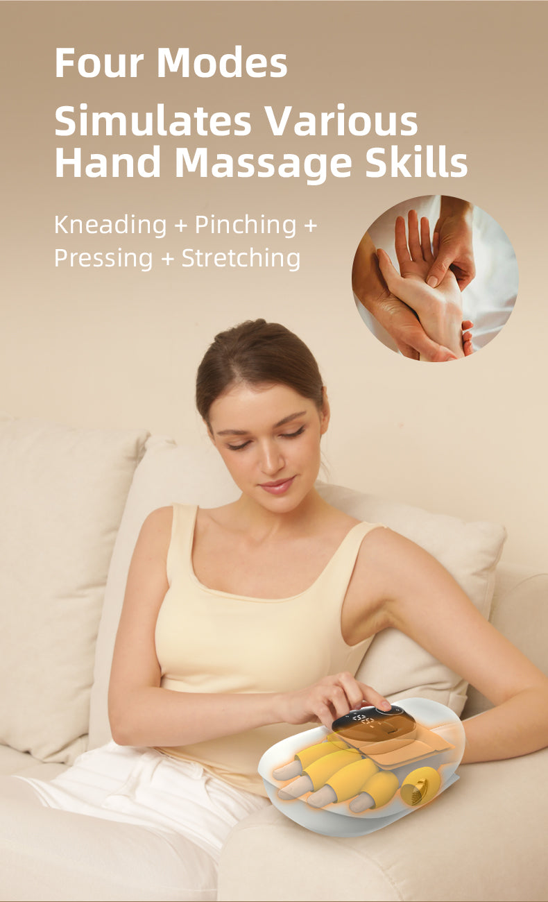 Wireless Heated Hand Massager