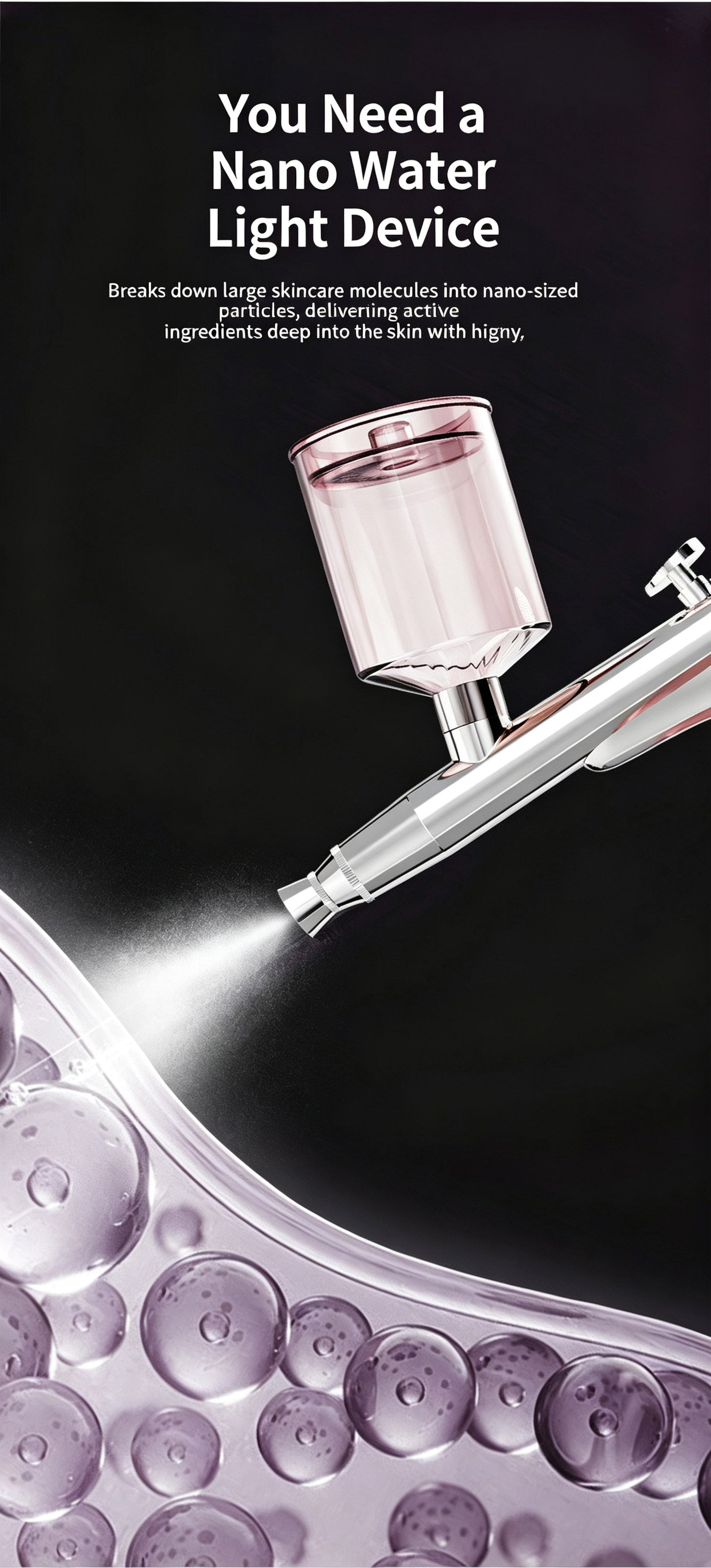 Home Needle‑Free Nano Oxygen Injector
