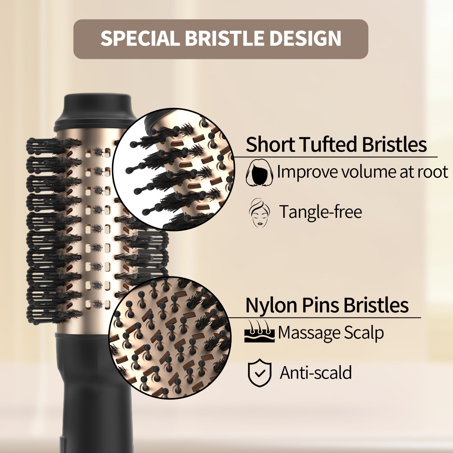 4-in-1 Hair Dryer Brush(US Standard)