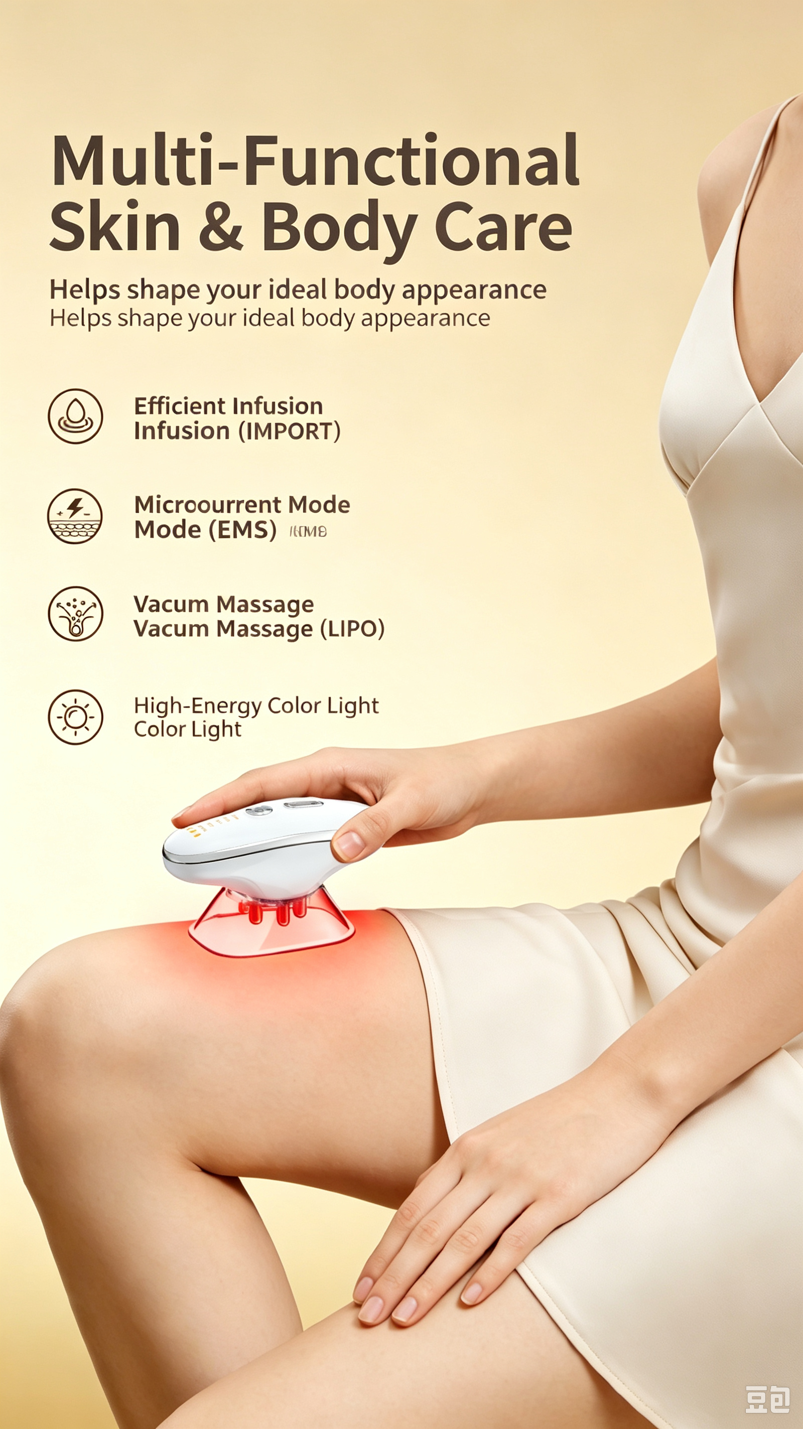 Multifunction EMS Vacuum Photon Beauty Device