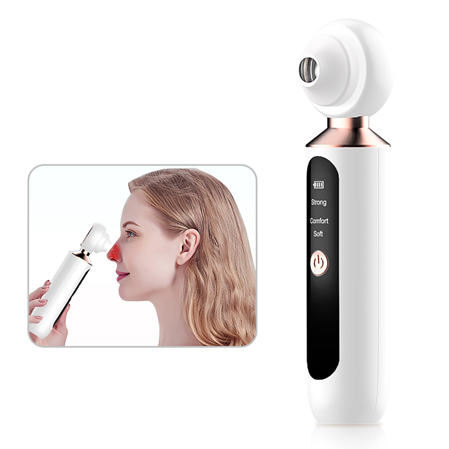 Magnifier Blackhead Device(White)