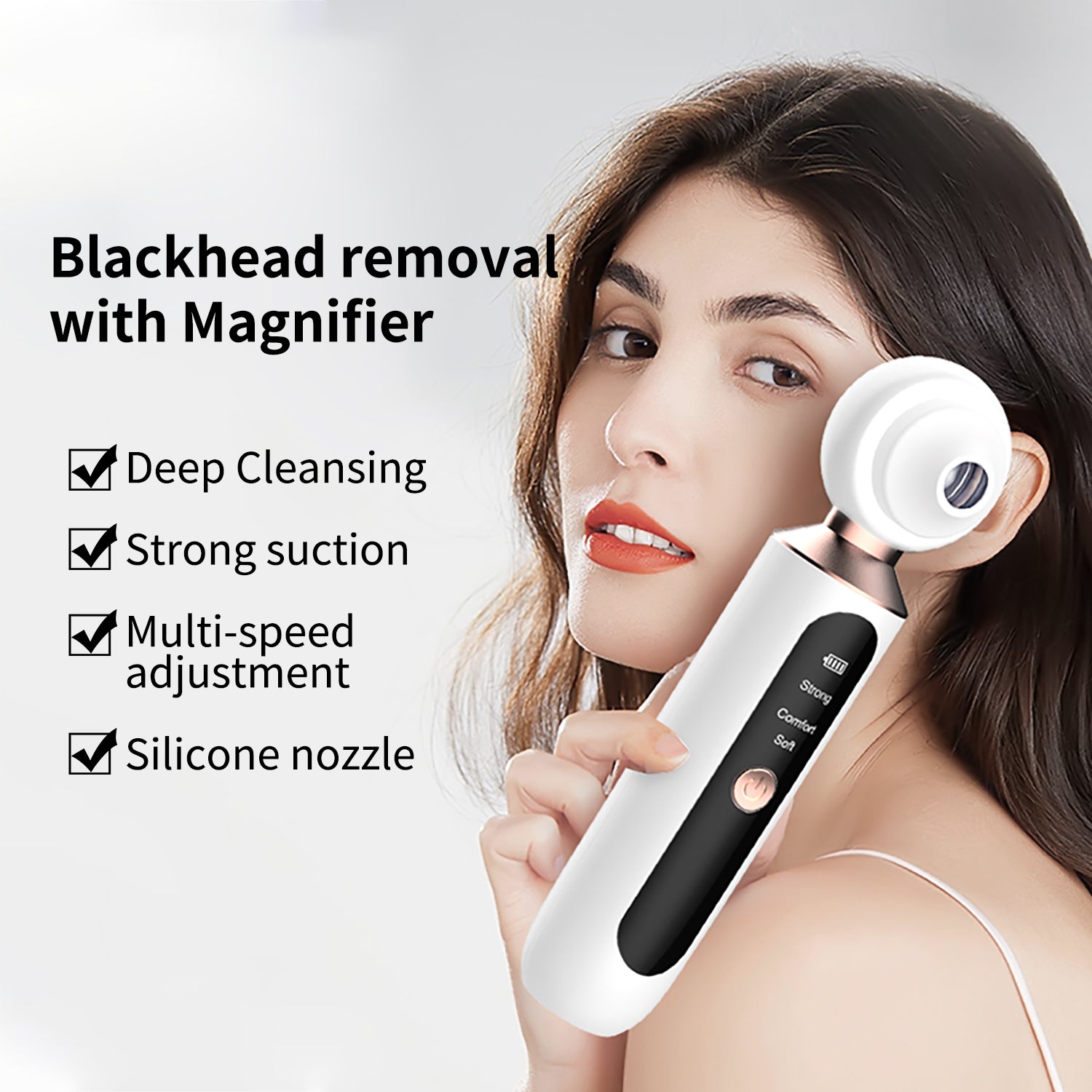 Magnifier Blackhead Device(White)