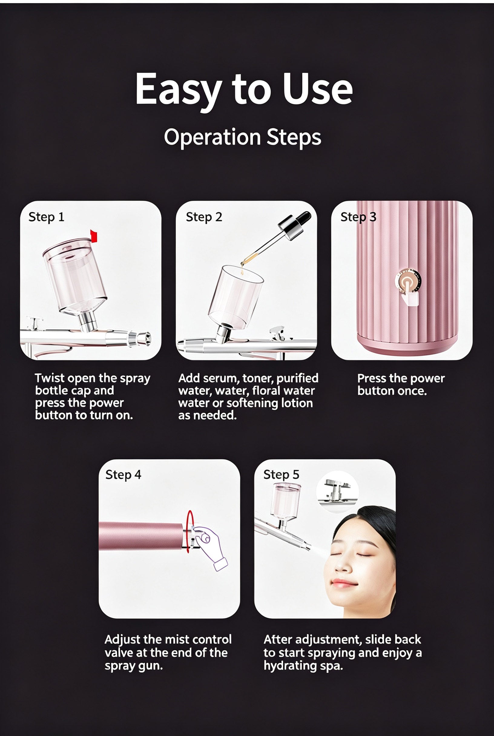 Home Needle‑Free Nano Oxygen Injector