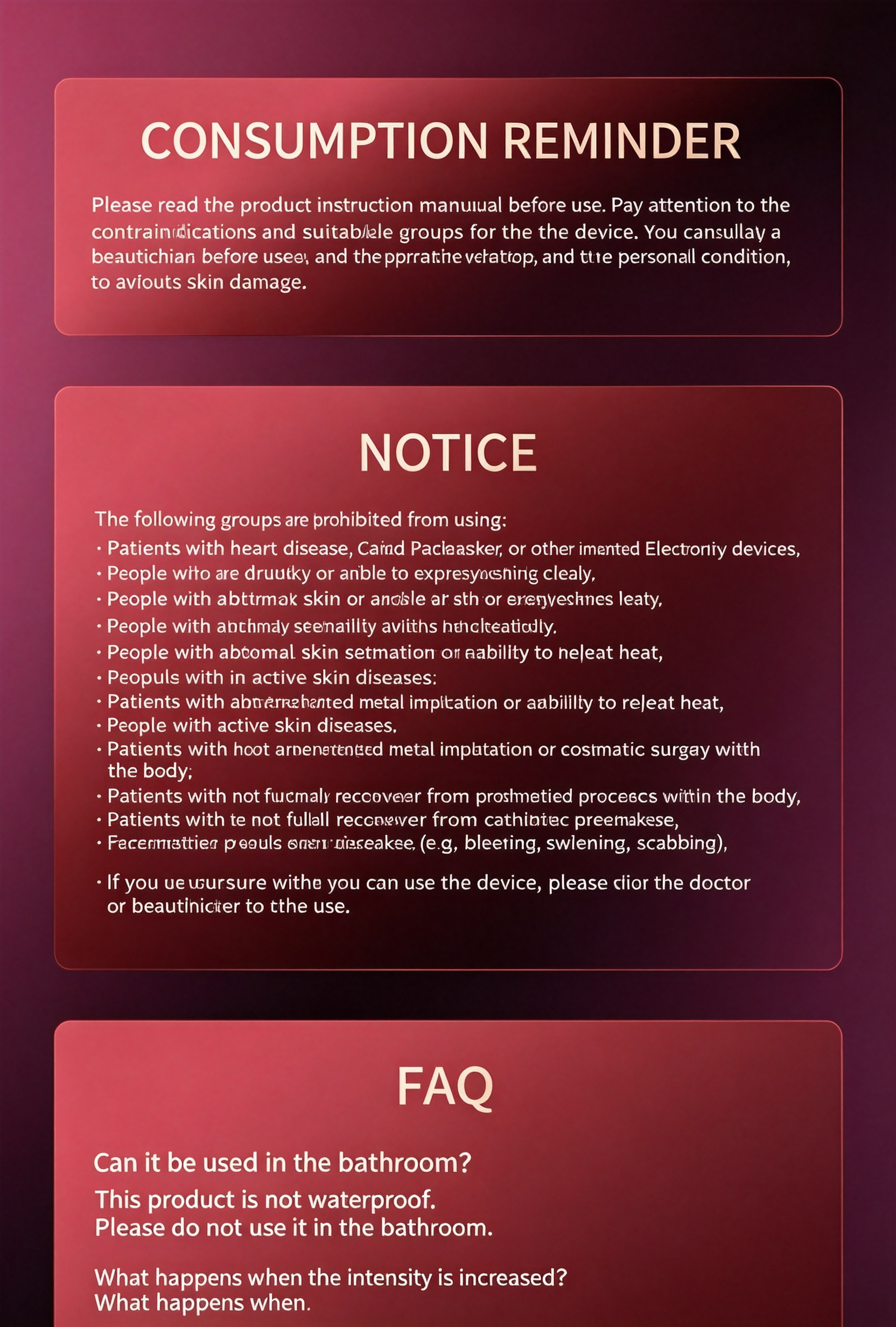 Upgraded Multifunction Face EMS Anti‑Aging Beauty Device