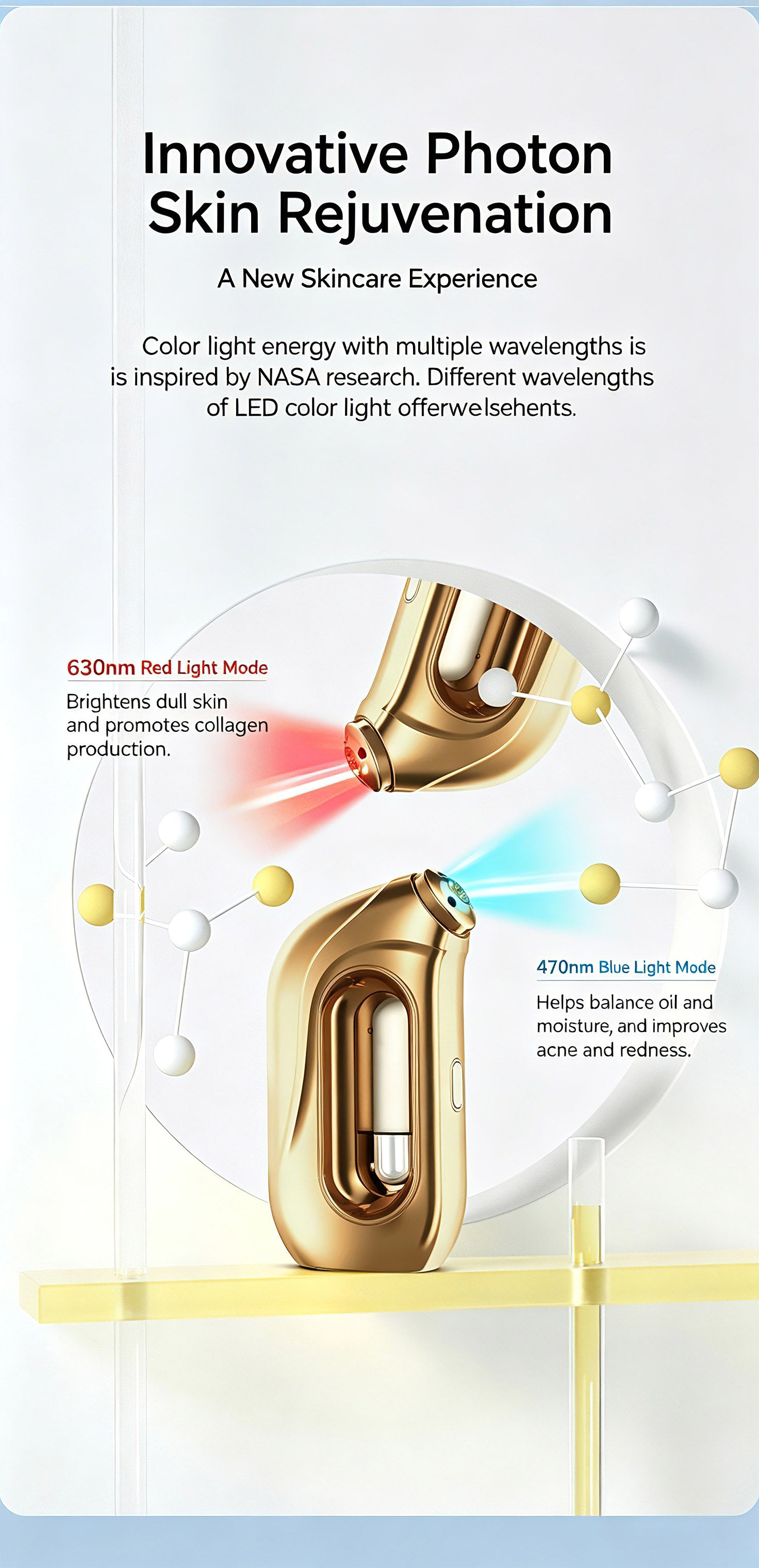 Hydrafacial Nano‑Mist Skin Device