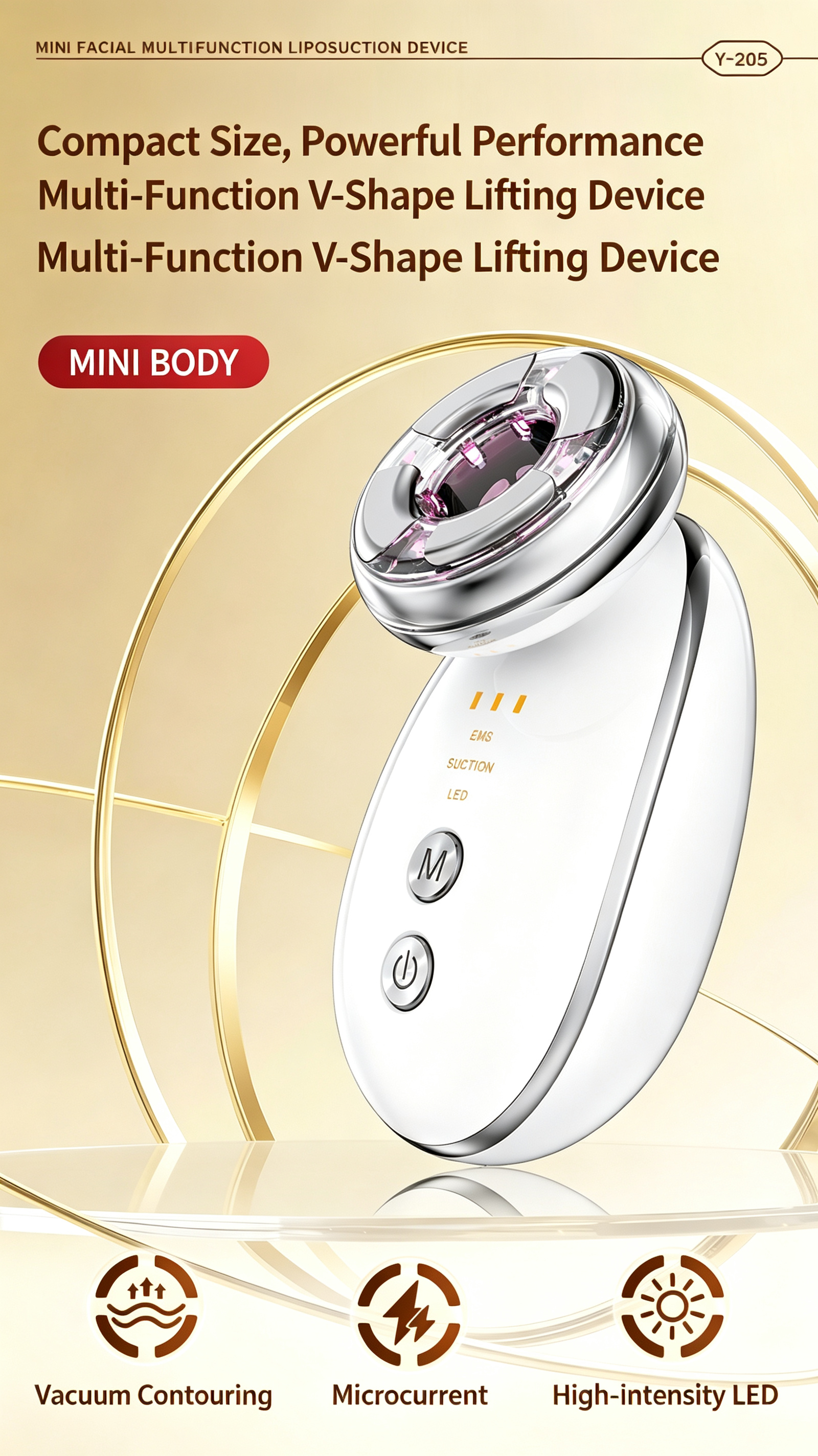 4‑in‑1 EMS Vacuum Photon Beauty Wand