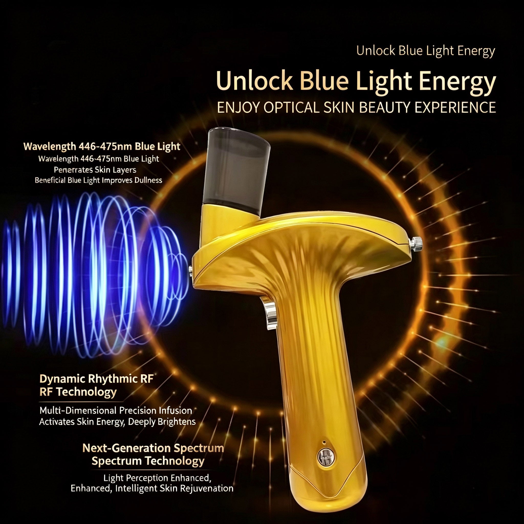 Nano Blue‑Light Oxygen Infuser