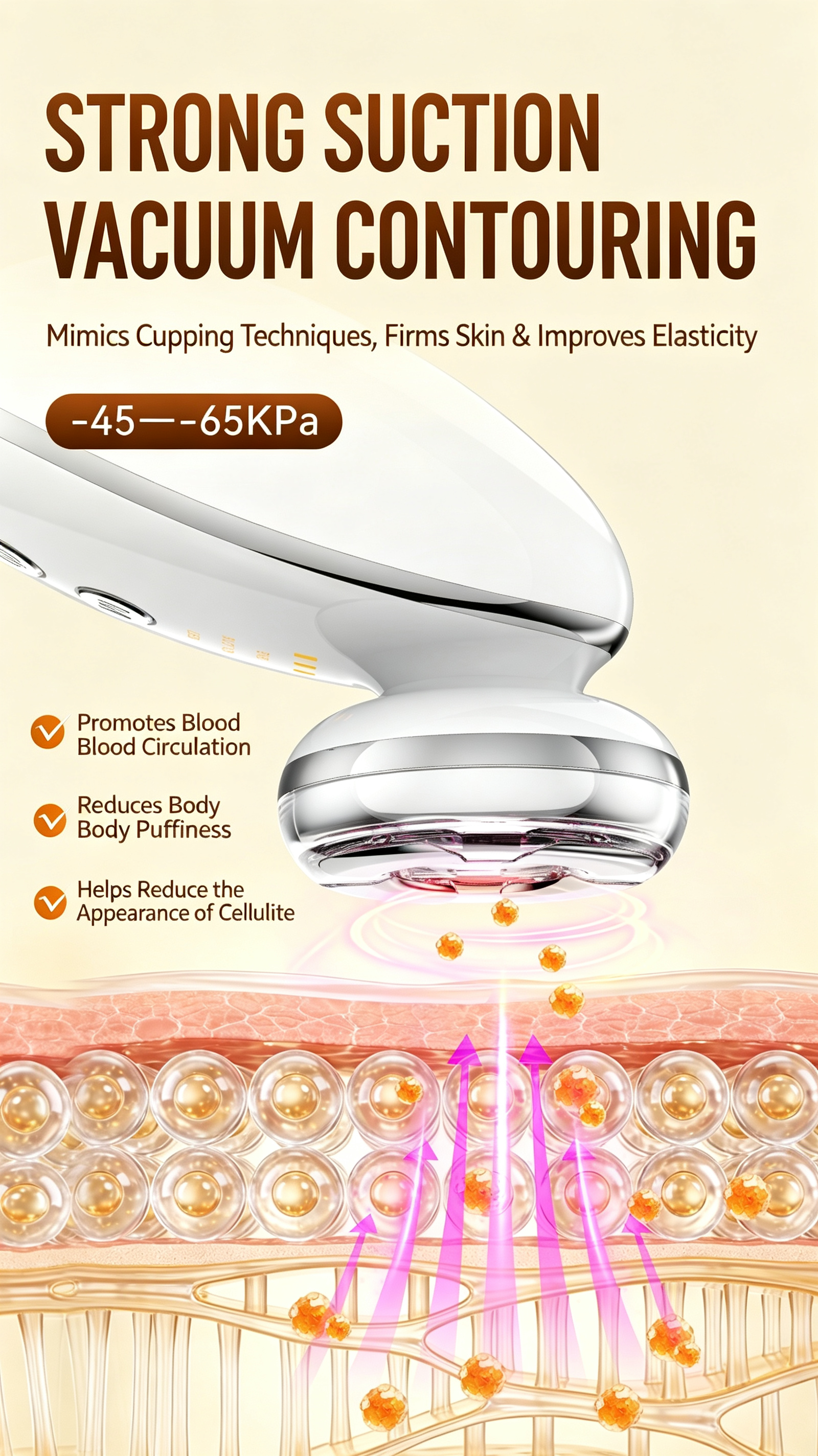 4‑in‑1 EMS Vacuum Photon Beauty Wand