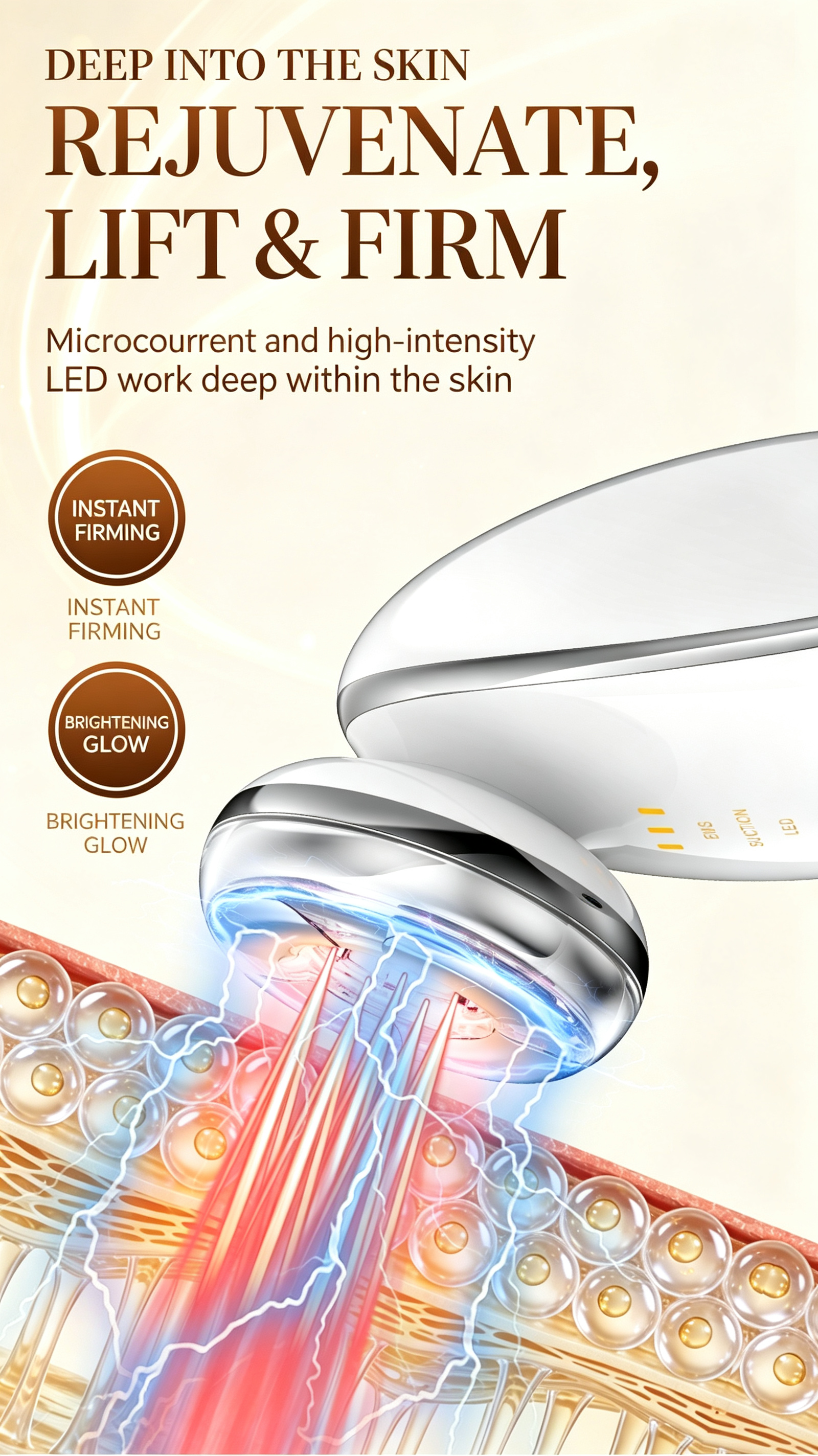 4‑in‑1 EMS Vacuum Photon Beauty Wand