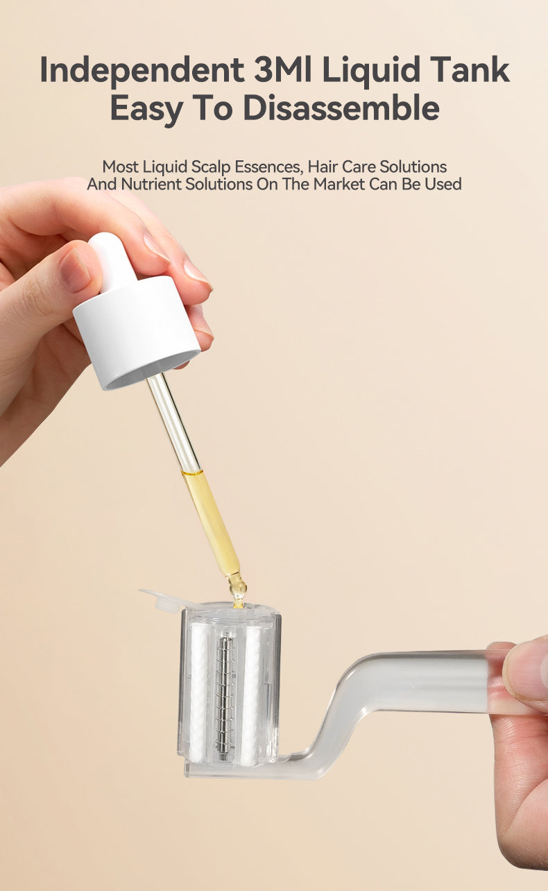 Scalp Liquid‑Guide Derma Roller