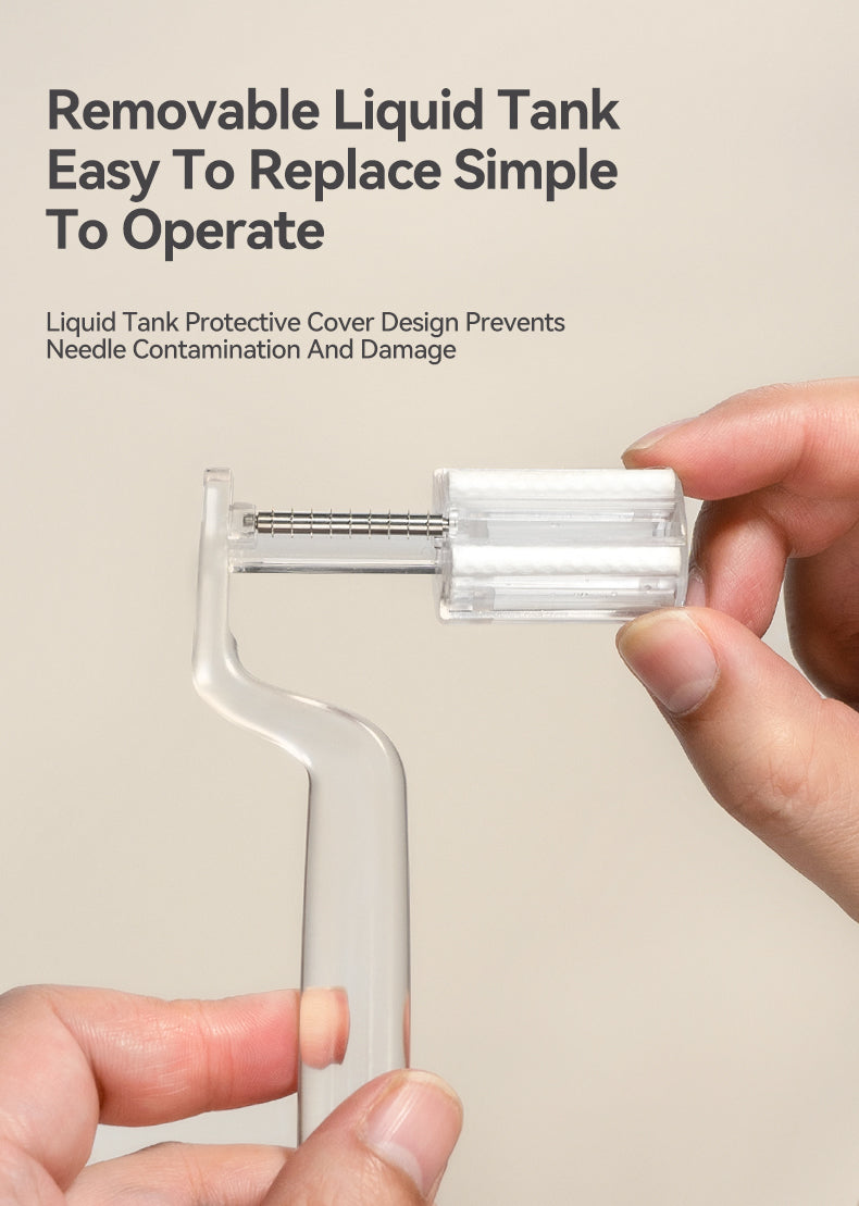 Scalp Liquid‑Guide Derma Roller